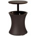 KETER COOL BAR RATTAN Partytisch, braun 17194548