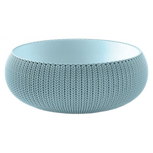 KETER COZIES L Blumentopf, 54 x 54 x 20,4 cm, hellblau 17202258