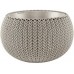 KETER COZIES M Blumenübertopf 36 x 36 x 22,5 cm, sand 17205456