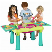KETER CREATIVE FUN TABLE Kinderspieltisch, grün/lila 17184058