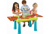 KETER CREATIVE FUN TABLE Kinderspieltisch, türkis/rot 17184058