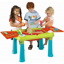 KETER CREATIVE FUN TABLE Kinderspieltisch, türkis/rot 17184058