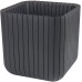 KETER CUBE PLANTER L Blumentopf, 39,5 x 39,5 x 39,5 cm, anthrazit 17201220