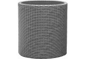 KETER SMALL CYLINDER Pflanzkübel, 28 x 28 x 28,3 cm, silbergrau 17197833