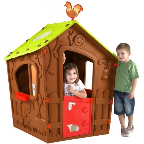 KETER MAGIC SPIELHAUS braun 17185442
