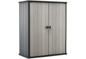KETER DUOTECH HIGH STORE PLUS Gartengerätehaus 140 x 73,6 x 170,4 cm, grau 17209457