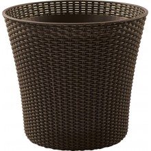 KETER CONIC PLANTER 56,5L Blumentopf, 54 x 48,7 cm, braun 17202754
