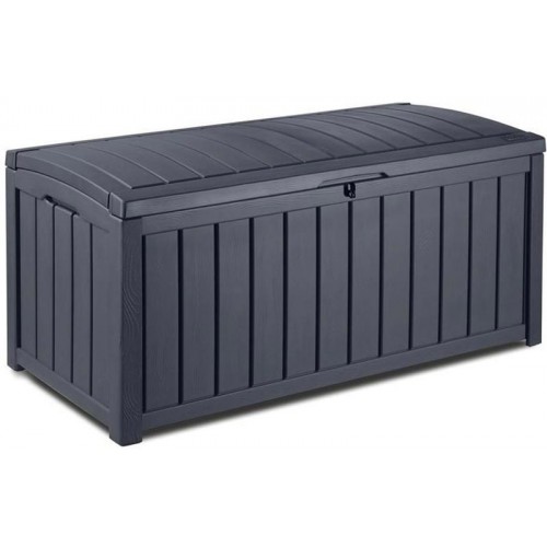 Ausverkauf KETER GLENWOOD 390L Kissenbox Auflagenbox 128 x 65 x 61 cm, anthrazit 17193522