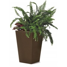 KETER RATTAN PLANTER M 55,4L Rattanübertopf, 38,5 x 57 cm, braun 17192301