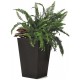 KETER RATTAN PLANTER S 23,6L Rattanübertopf, 28,5 x 43,5 cm, anthrazit 17192300