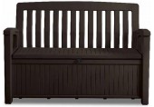 KETER PATIO BENCH 227L Gartenbank/Kissenbox 138,6 x 63,5 x 88 cm, braun 17202690