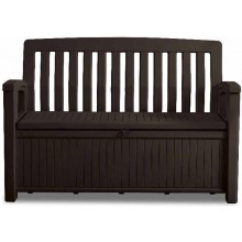 KETER PATIO BENCH 227L Gartenbank/Kissenbox 138,6 x 63,5 x 88 cm, braun 17202690