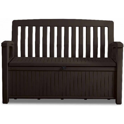 KETER PATIO BENCH 227L Gartenbank/Kissenbox 138,6 x 63,5 x 88 cm, braun 17202690