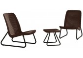 KETER RIO PATIO Balkon-Set, braun 17197637