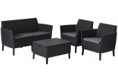 KETER SALEMO Lounge-Set, graphit/grau 17206003