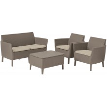 KETER SALEMO Lounge-Set, cappuccino/sand 17206003