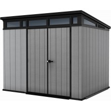 KETER ARTISAN 2.0 9 x 7 Kunststoffgerätehaus, 279 x 218 x 226 cm, grau 17216833