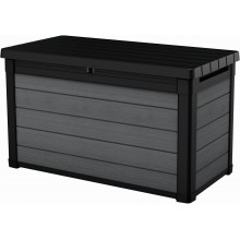 KETER CORTINA 380L Aufbewahrungsbox 122,9 x 62,1 x 70,6 cm, grau 17212402