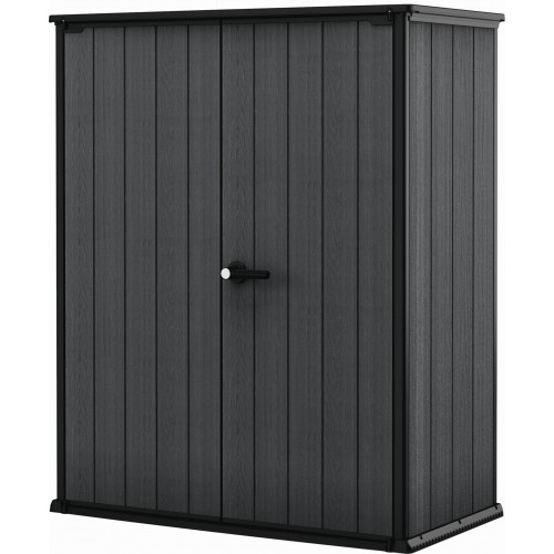 KETER CORTINA ALTO 1400L Gerätehaus, 140 x 73,6 x 170,4 cm, grau 17212412