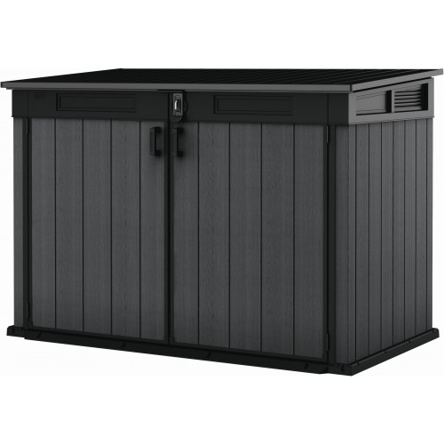 B-WARE!! KETER CORTINA MEGA 2020L Gerätehaus, 190,5 x 109,3 x 132,5 cm, grau 17212413