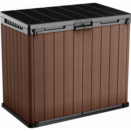 KETER DARWIN 1150L Gartenschrank, 141 x 82 x 120 cm, braun 17213243