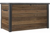 KETER DECO 870L Aufbewahrungsbox, 147 x 83 x 86 cm, Walnuss 17213847