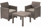 KETER EMMA Balkon-Set 3-tlg., cappuccino/sand 17209482