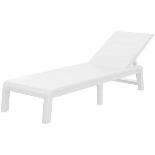 KETER FORMENTERA Sonnenliege, 187,5 x 58 x 29 cm, weiß 17213632