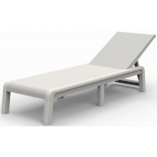 KETER MALLORCA Sonnenliege, 187,5 x 58 x 29 cm, weiß 17213627