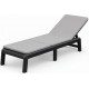 KETER MALLORCA Sonnenliege inkl. Auflage, 187,5 x 58 x 29 cm, grafit/grau 17213628
