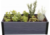 KETER MAPLE TROUGH Hochbeet, 106 x 106 x 32 cm, grau 17209666