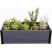 KETER MAPLE TROUGH Hochbeet, 106 x 106 x 32 cm, grau 17209666