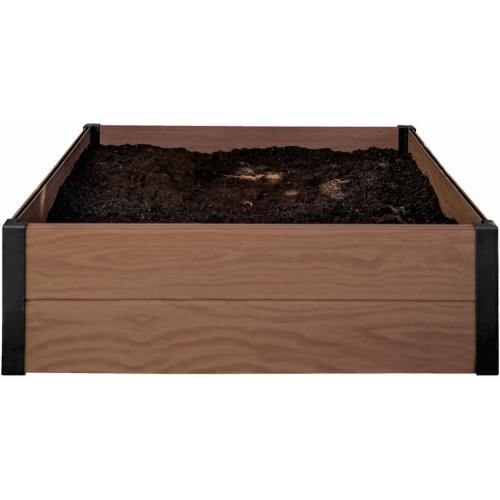 KETER MAPLE SQUARE Hochbeet, 106 x 106 x 32 cm, braun 17209665