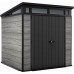 KETER PENT SIGNATURE 7 x 7 Gerätehaus, 216 x 218 x 226 cm, grau 17214176