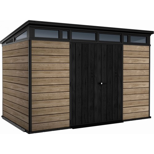 KETER PENT SIGNATURE HORIZONTAL 11 x 7 Gerätehaus, 342 x 218 x 226 cm, ashwood 17213181