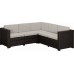 KETER PROVENCE Loungeecke, 194 x 194 x 77 cm, braun/beige 17209115