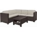 KETER PROVENCE Loungeecke Sitzgruppe, braun/beige 17204454