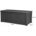 KETER ROCKWOOD 570L Garten-Aufbewahrungsbox 155 x 72,4 x 64,4 cm, graphit 17197729