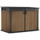 KETER SIGNATURE 2020L Aufbewahrungsschuppen, 190 x 109 x 132,5 cm, braun 17213179