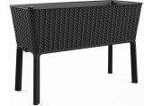 KETER SPLENDOR 120L Hochbeet/Pflanzkasten 114 x 49,3 x 75,7 cm, anthrazit 17211629