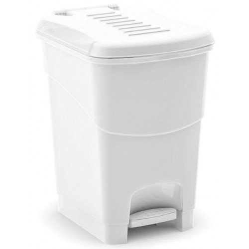 KIS KORAL S 10L Treteimer 19x24x28cm weiß KIS KORAL S 10L Treteimer 19x24x28cm weiß