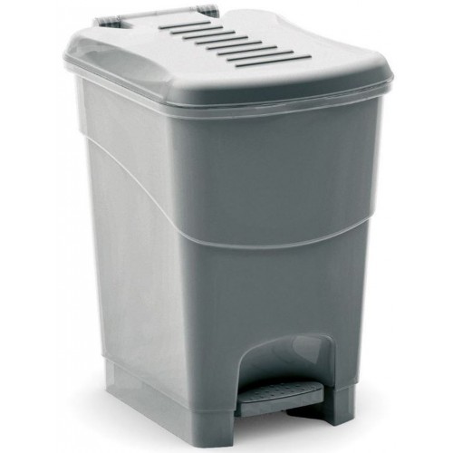 KIS KORAL S 10L Treteimer 19x24x28cm grau