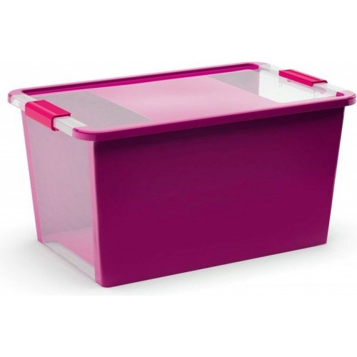 KIS BI BOX L 40L 55x35x28cm lila/transparent KIS BI BOX L 40L 55x35x28cm lila/transparent