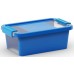 KIS BI BOX XS 3L 26,5x16x10cm blau/transparent