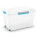 KIS SCUBA BOX XL 110L 73,5x44,5x46cm transparent / blau