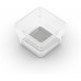 KIS SISTEMO 1 Sortierbox 7,5x7,5x5cm transparent-grau