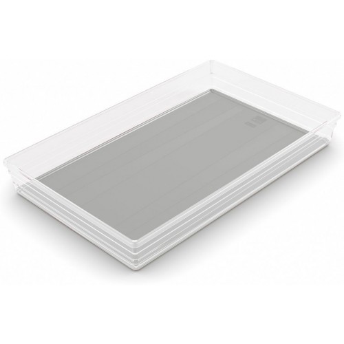 KIS SISTEMO 9 Sortierbox 39x24x5cm transparent-grau