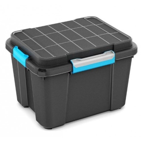 KIS SCUBA BOX M 45L 49,5x39x34cm Schwarz / blau