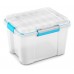 KIS SCUBA BOX M 45L 49,5x39x34cm transparent / blau