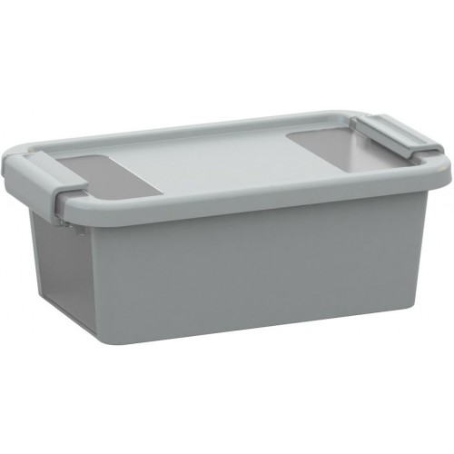 KIS BI BOX XS 3L 26,5x16x10cm grau/transparent